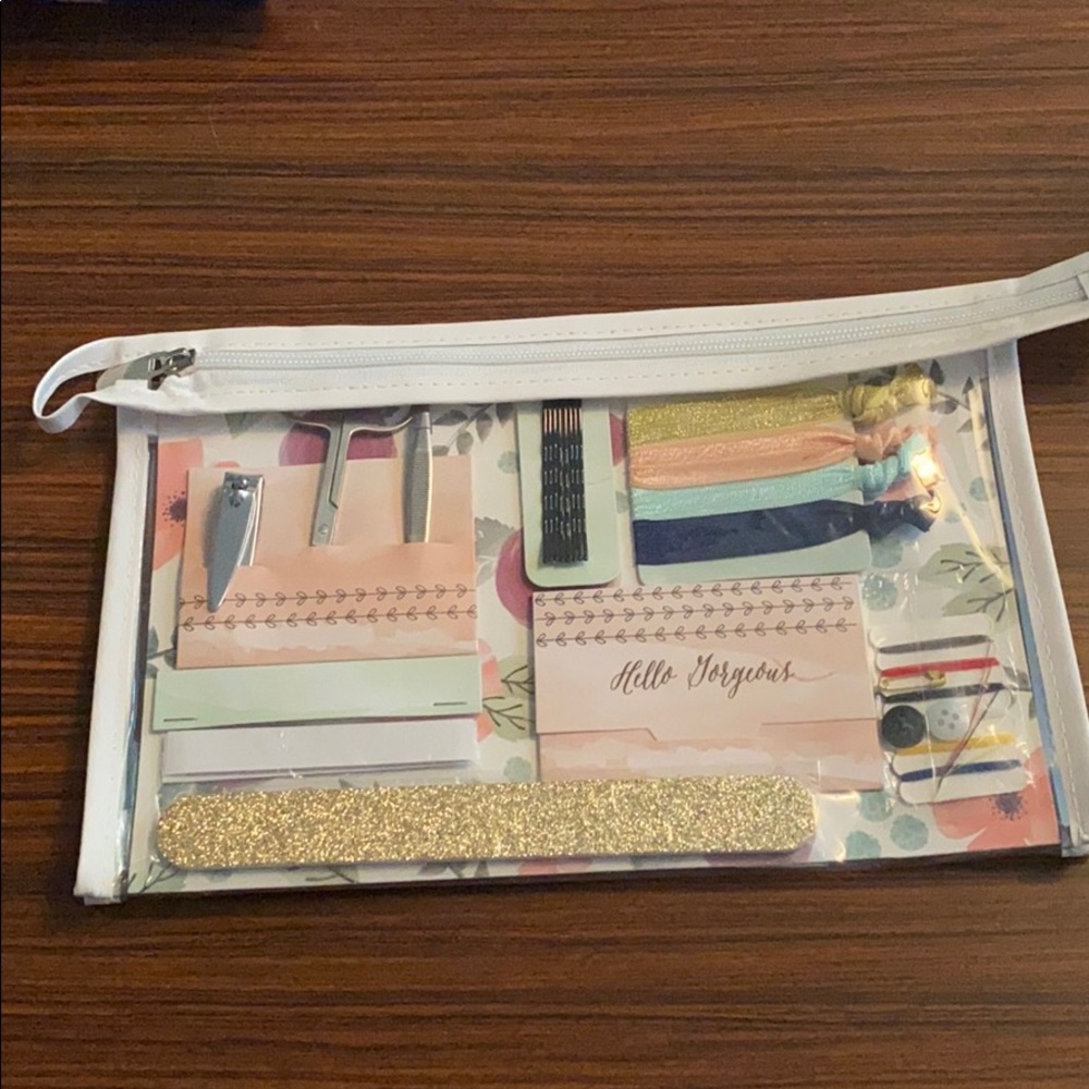NWOT Kate aspen travel emergency kit!